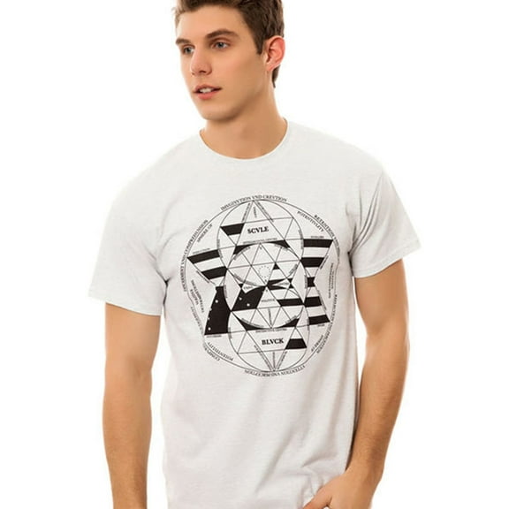 Black Scale Mens The Constitution Of Scvle Graphic T-Shirt, Grey, Small
