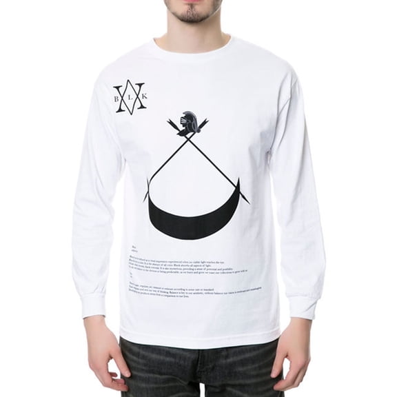 Black Scale Mens The Definition Ls Graphic T-Shirt