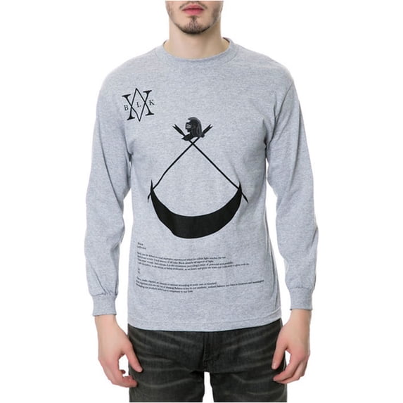 Black Scale Mens The Definition Ls Graphic T-Shirt