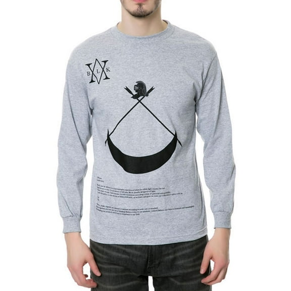 Black Scale Mens The Definition Ls Graphic T-Shirt