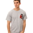 thumbnail image 1 of Black Scale Mens The Feather B Logo Graphic T-Shirt, Grey, Small, 1 of 2