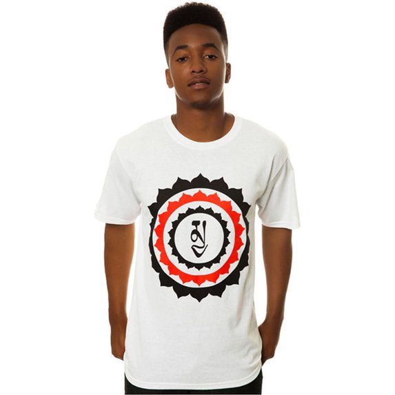 Black Scale Mens The Inner Sanctum Graphic T-Shirt, White, Small