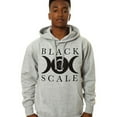 thumbnail image 1 of Black Scale Mens The Lunarology Pullover Hoodie Sweatshirt, Grey, Small, 1 of 2