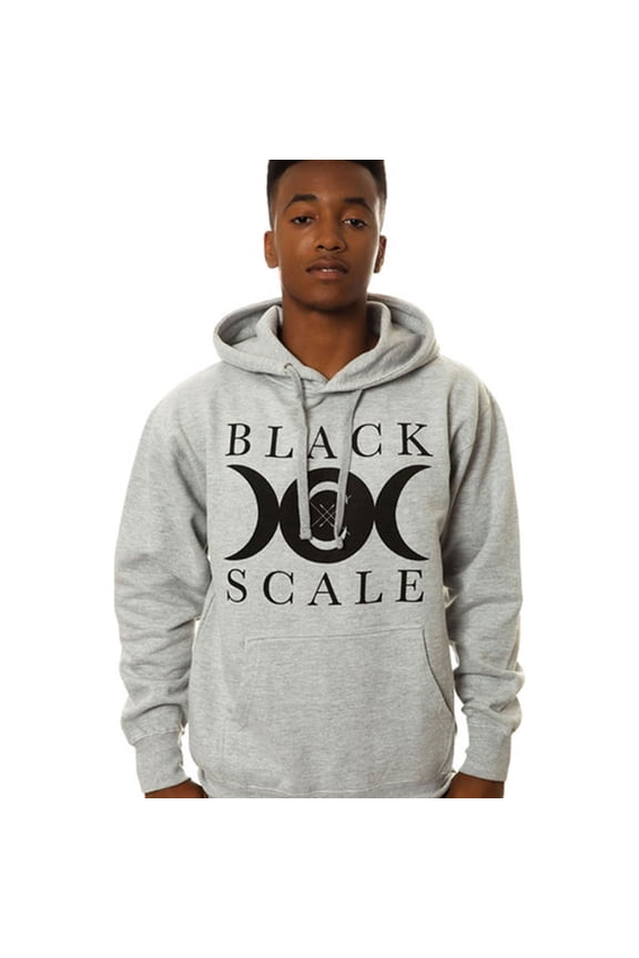 Mens The Lunarology Pullover Hoodie Sweatshirt, Grey, Small