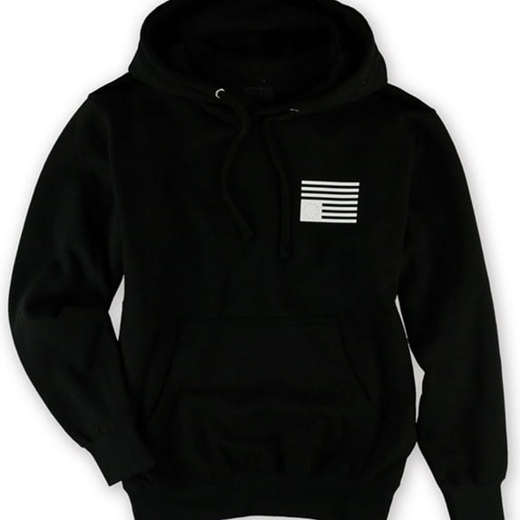 Black Scale Mens The Rebel X Script X Logotype Hoodie Sweatshirt, Black, Small