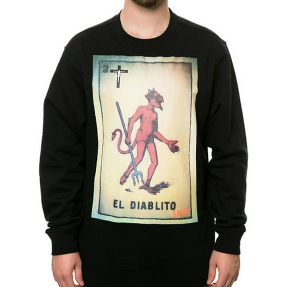 Black Scale Mens The Saveus Sweatshirt, Black, Medium