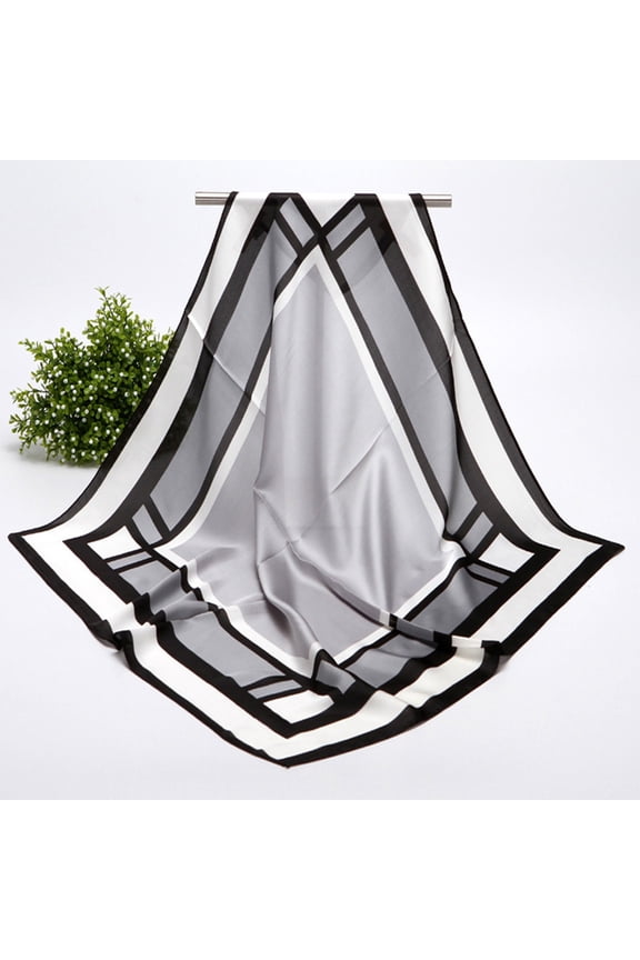 Black Scarfs Scarf Women Scarf Multi-Purpose Bandana Gift Sets– Headband, Wrap, Protective Coverage