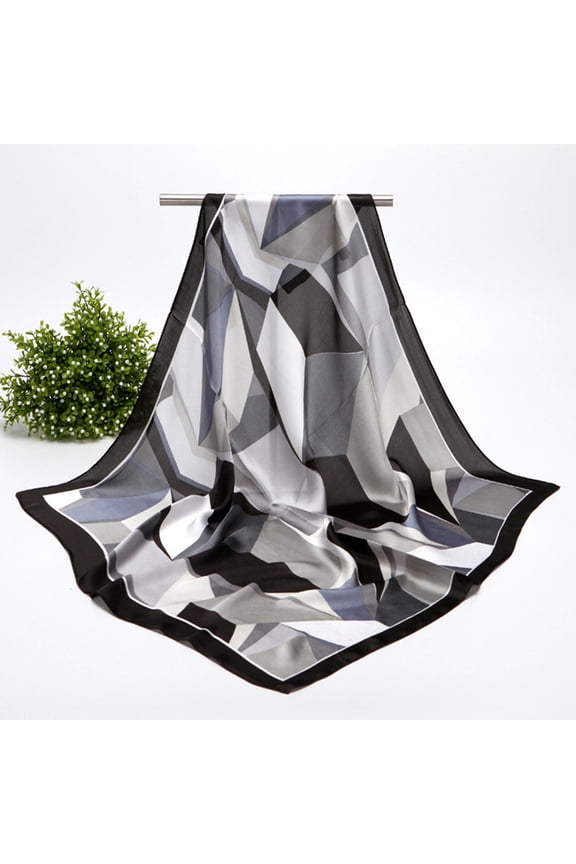 Black Scarfs Scarf Women Scarf Multi-Purpose Bandana Gift Sets– Headband, Wrap, Protective Coverage