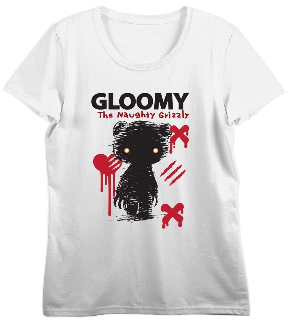 Camiseta Feminina Gloomy Bear