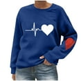 thumbnail image 1 of Pohista Oversized Sweatshirt Zip up Women's Shirts and Blouses Womens Fall Shirts Long Sleeve Fall Tshirts Shirts My Orders Placed, 1 of 5