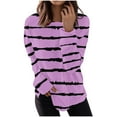 thumbnail image 1 of Pohista Women's Fashion Hoodies & Sweatshirts Long Women's Tops Long Sleeve Shirts Fall Fashion 2025 Fall Blouses New Arrivals, 1 of 5