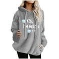 thumbnail image 1 of Pohista Women's Fashion Hoodies & Sweatshirts Long Womens Shirts Trendy Fall Long Sleeve Boho Tops Women's Blouses Get it Fast, 1 of 6