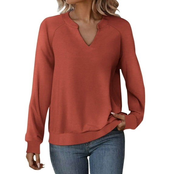 Pohista Women's Pullover Blouses Women's Shirts Casual Light Long Sleeve Tops Fall Womens Blousess