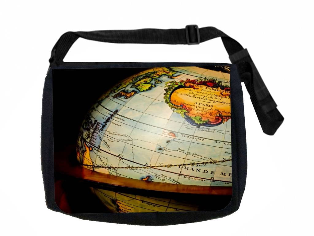 Black School Messenger Bags Collection 2 Pockets Choose From 26