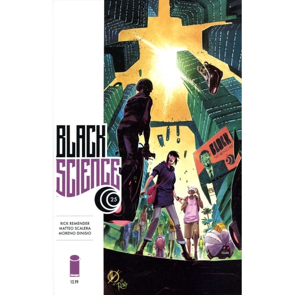 Black Science #25 VF ; Image Comic Book