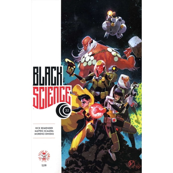 Black Science #32A VF ; Image Comic Book