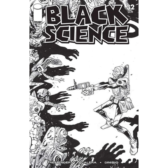 Black Science #32D VF ; Image Comic Book