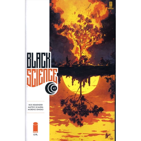 Black Science #43A VF ; Image Comic Book