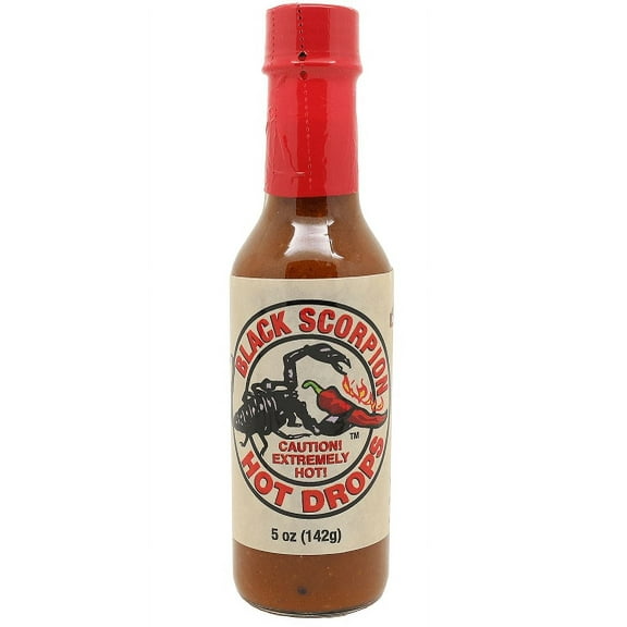 Arizona Spice Company Black Scorpion Hot Drops, 5 fl oz, Extra Hot