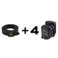 thumbnail image 1 of Black Scorpion Outdoor Gear IPSC / USPSA Shooter Rig / Shooting Gun Belt Combo, Black, Extra Extra Large, 1 of 7