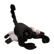Black-Scorpion Plush Toy, Realistic Tarantula Spider Stuffed Animal Doll, Soft Creepy Crawly Insect Plush for K-ids Adults, Unique Birthday Gift for Science Enthusiasts, Home Decor