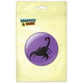 thumbnail image 1 of Black Scorpion on Purple Refrigerator Button Magnet, 1 of 2