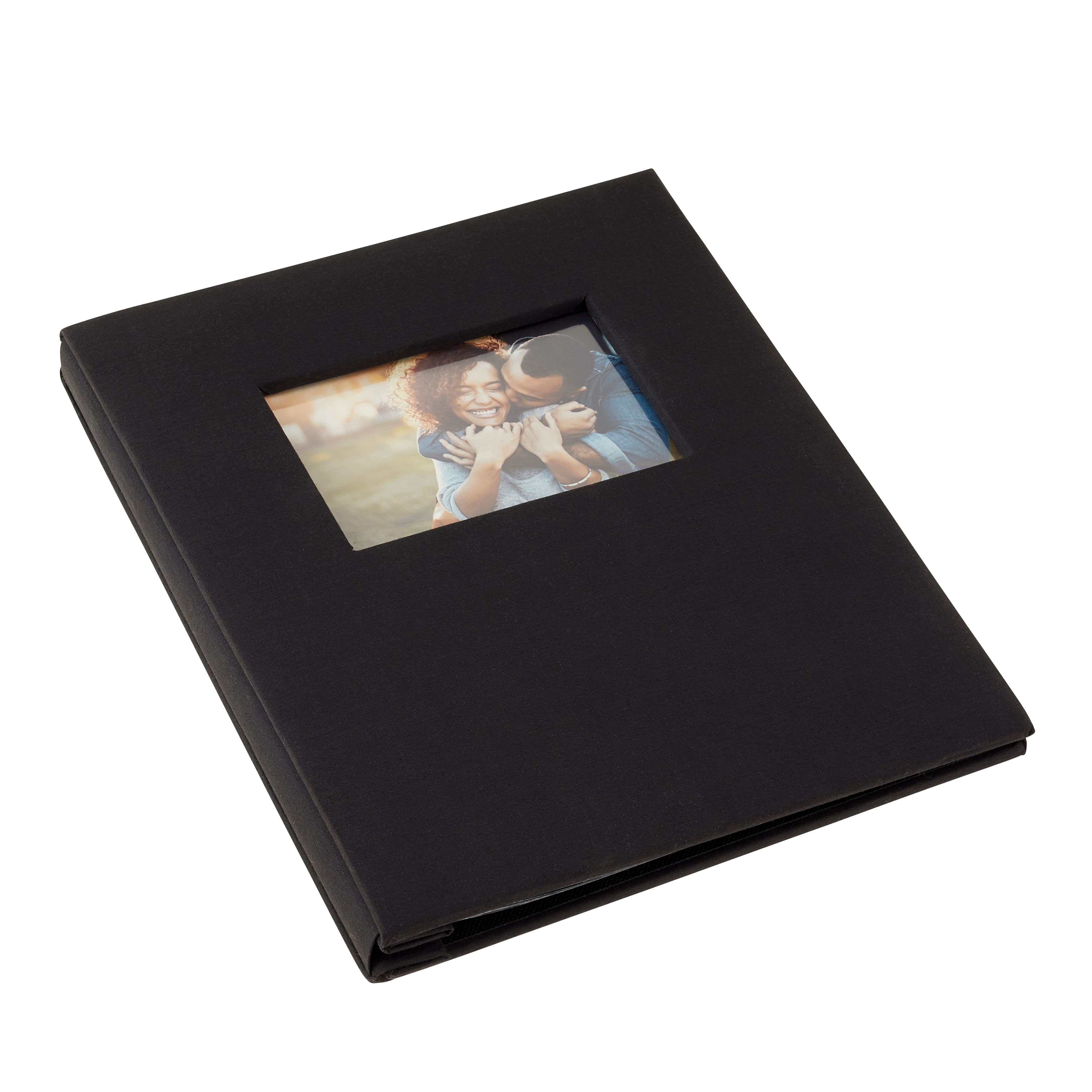 Recollections Black Scrapbook Album