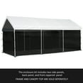 thumbnail image 1 of Black Screen House Enclosure Kit for the MaxAP 10 ft. x 20 ft. (Frame and Canopy Sold Separately), 1 of 6