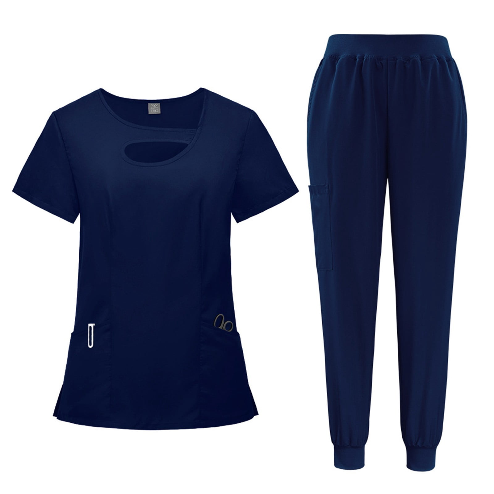 Women's Scrubs - Classic Longsleeves Color Black main image 1