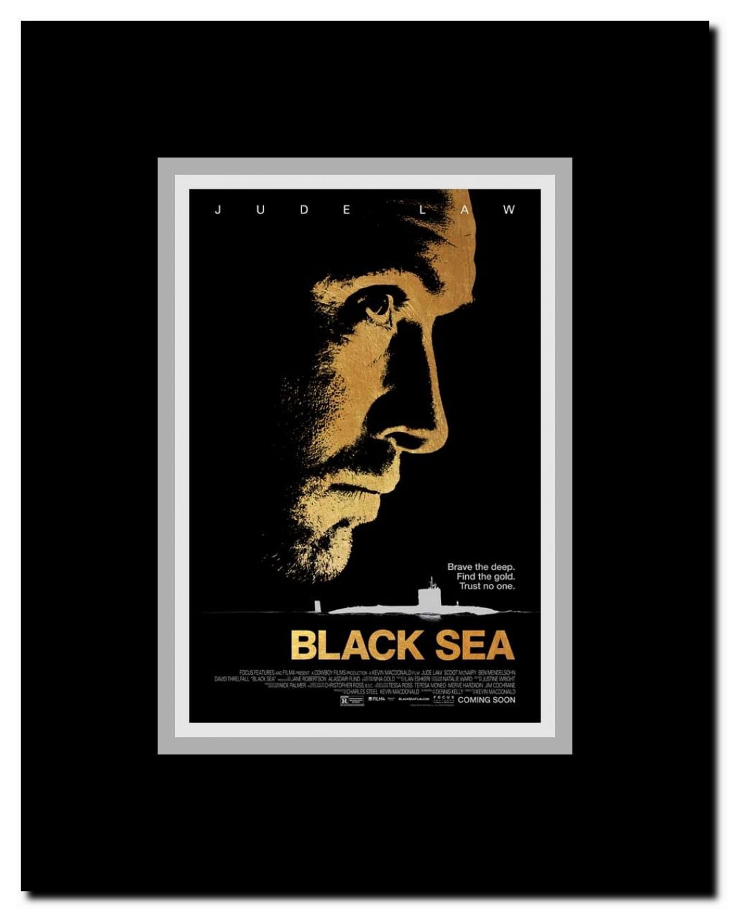 Black Sea Framed Movie Poster