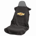 thumbnail image 1 of Black Seat Protector/Towel with Chevrolet Logo, 1 of 1
