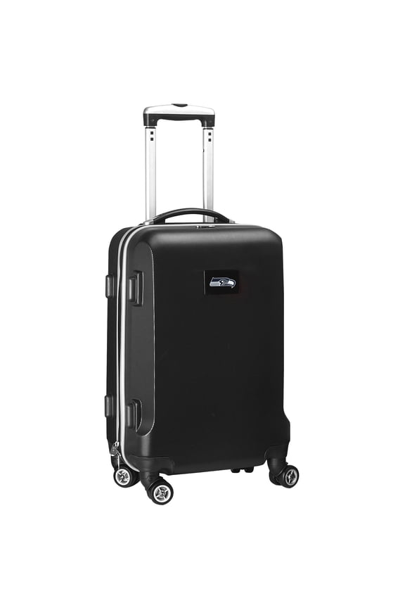 Black Seattle Seahawks 20" 8-Wheel Hardcase Spinner Carry-On