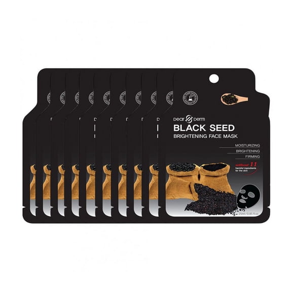 Black Seed Brighting Face Mask (10 pcs)