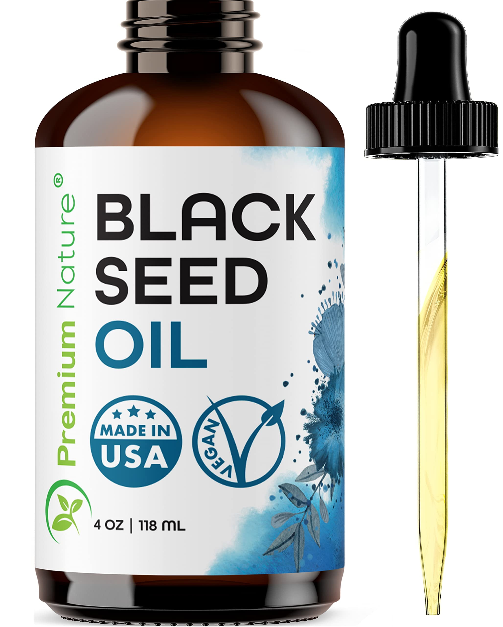 Black Seed for Hair Growth and Care 4 oz Black Seed Liquid from Nigella