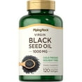 Black Seed Oil 1000mg 120 Softgel Capsules Cold Pressed by