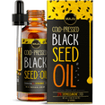 thumbnail image 1 of MAJU's Black Seed Oil Liquid Dropper 2 Fl Oz, Travel Size Cold Pressed Nigella Sativa, 3X TQ, For Immune Support, 1 of 10