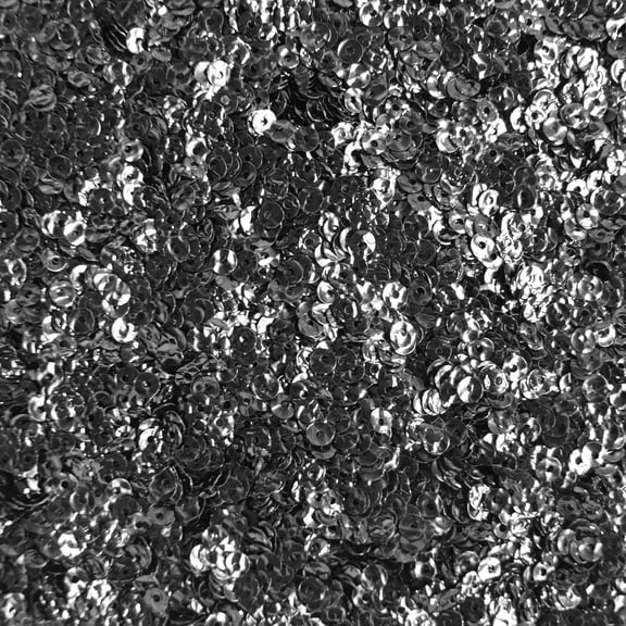 Black Sequins 3mm Lizard Snakeskin Texture Opaque Effect Made in USA
