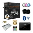 thumbnail image 1 of Black Series 6KW Steam Bath Generator with Advanced Touch Screen, BLUETOOTH WIFI Control, and Auto Drain in Gold, 1 of 12