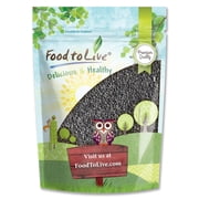 Black Sesame Seeds, 0.75 Pounds — Raw, Vegan, Kosher — by Food to Live