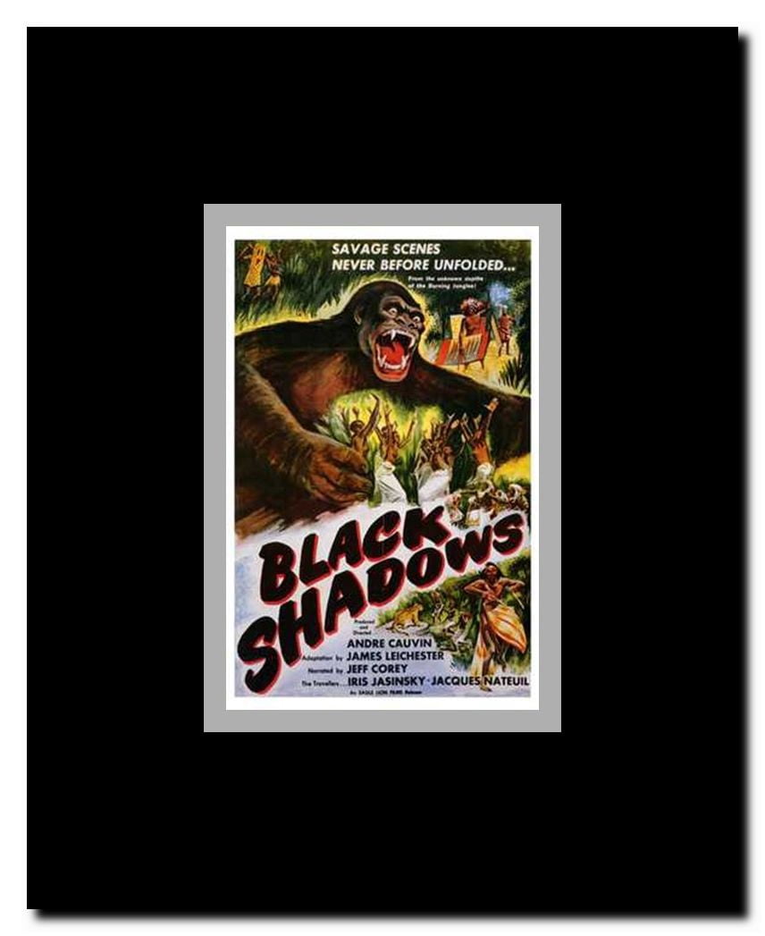 Black Shadows Framed Movie Poster