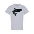 thumbnail image 1 of Black Shark Icon T-Shirt Men -Image by Shutterstock, Male XX-Large, 1 of 2