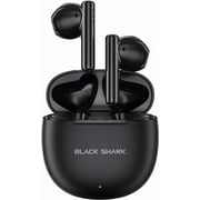Black Shark Lucifer T9 Bluetooth Headphones, Dual Microphones with Environmental Noise Cancellation, 13mm Dynamic Driver, Bluetooth 5.3, IPX4 Waterproof, Up to 40hrs Gaming Earbuds - Black