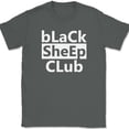 thumbnail image 1 of Black Sheep Club T-Shirt Funny Family Outcast Different Humor Novelty Tee - Charcoal, 3XL, 1 of 1