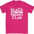 thumbnail image 1 of Black Sheep Club T-Shirt Funny Family Outcast Different Humor Novelty Tee - Pink, L, 1 of 1