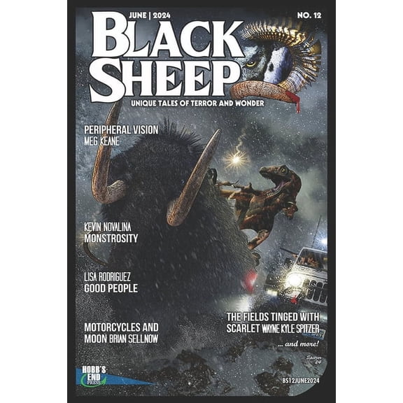 Black Sheep: Unique Tales of Terror and Wonder No. 12: June 2024, (Paperback)