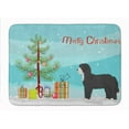 thumbnail image 1 of Black Sheepadoodle Christmas Tree Machine Washable Memory Foam Mat, 1 of 1