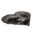 thumbnail image 1 of Black Sheepskin Rug 40X50Cm Faux Fur Sheepskin Rug for Living Room Fluffy Washable Rugs for Bedroom Luxury Room Decor Furry Rugsciozy, 1 of 2