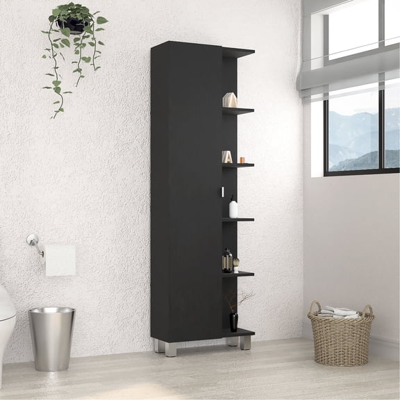 Black - Shelving for Different Items - Small Dressing Rooms - Premium Construction