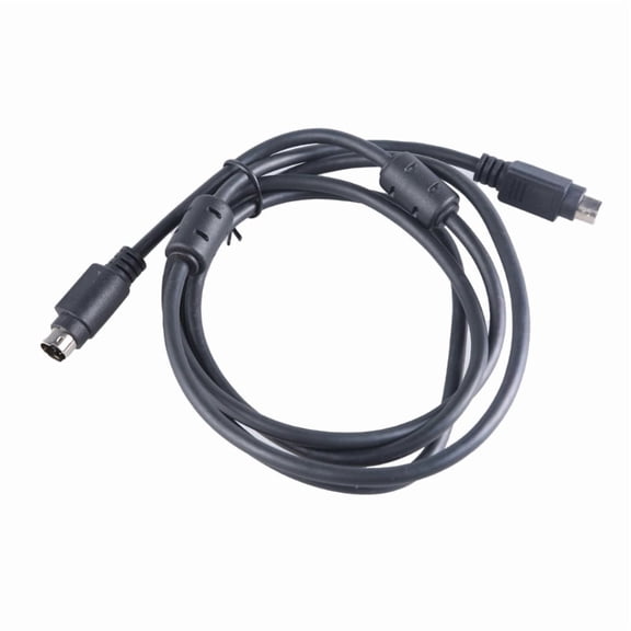 Black Shielded PS/2 Cable Shielded 6Pin Male to Male Cord PS/2 Mouse Keyboard Cable Stable Signal Transmission Wire