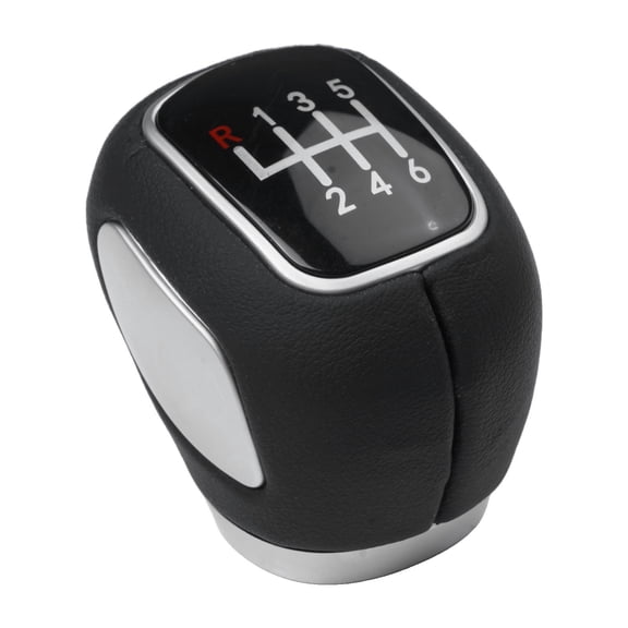 Black Shift Knob Vehicle Upgrades Enhanced Gear Control Ergonomic Design For Comfort 5-speed And 6-speed Compatibility